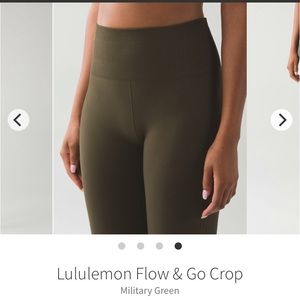 Lululemon Flow and Go Crop Legging